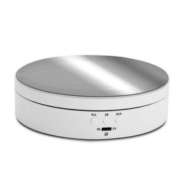 3 Speed Electric Rotating Display Stand 360 Degree Jewelry Turntable Rotating Base Rotary Table For Photography Video Shoot Prop ,Excellent Structural Design