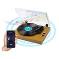 thumbnail image 2 of Tourne-Disque Rétro avec Haut-Parleurs Intégrés Gramophone Vintage 3 Vitesses, 2 of 6