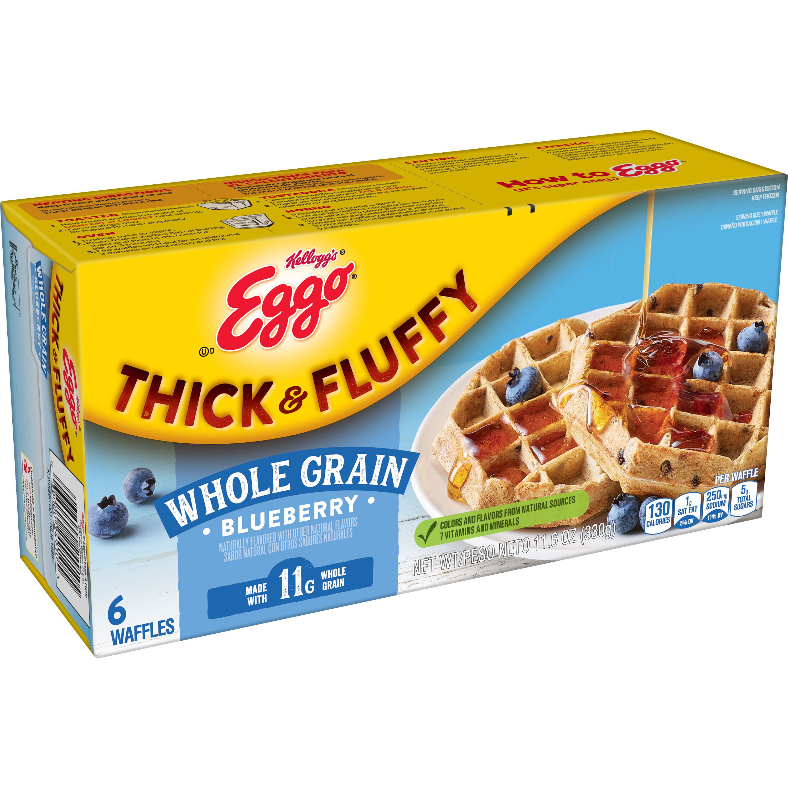 Bunke af en million Enrich Van's Gluten Free Original Waffles, 9oz, 6 CT Box (Frozen) - Walmart.com