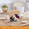 thumbnail image 6 of Yayeee Napkin Holder for Table Set of 2 Kitchen Paper Tissue Organization, American Eagle Pattern, 6 of 8