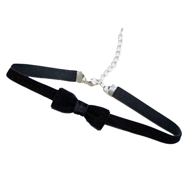 Gargantilla de terciopelo Collar mujeres niñas encaje gótico Yuyangstore Collar del ahogador
