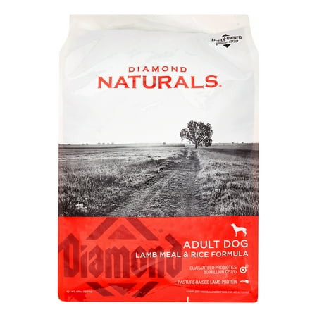 Diamond Naturals Lamb & Rice Adult Dry Dog Food, 40 (Best Diamond Dog Food)