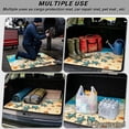 thumbnail image 3 of HUISEFOR Car Trunk Mat, Universal Car Trunk Mat 29" x 39", Beach Sea Turtles Cargo Mat Rear Trunk Liner Scratchproof Non-Slip Universal Fit for Most Vehicle, 3 of 7