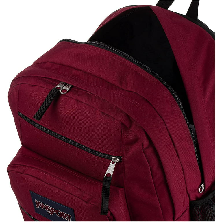 JanSport Big Student Backpack - School, Travel, Or Work Bookbag With  15-Inch Laptop Compartment(RUSSET RED)