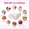 thumbnail image 6 of Flannel Fleece Throw Blanket, Soft Large Throw Blanket, Lightweight Cozy Plush Throw Blanket Fit Sofa Bed, 30"x40", Pigs and Elephants, 6 of 7