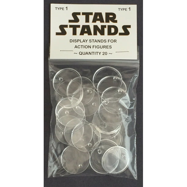 ACTION FIGURE DISPLAY STANDs 20 Pcs Plastic for STAR WARS Action