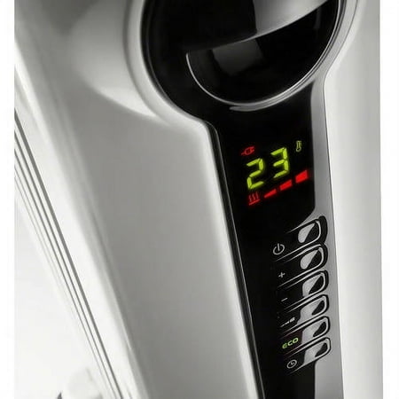 De'Longhi Radia S TRRS0715E Light Gray 1500W Electric 3 Speed Energy Saving Space Heater