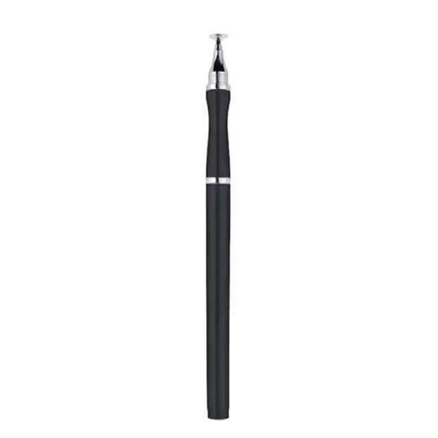 Sidaley Pluma capacitiva Reemplazo de doble extremo Color sólido Tableta ergonómica Pantalla táctil Escritura Plumas de dibujo Accesorios Videojuegos y accesorios Negro