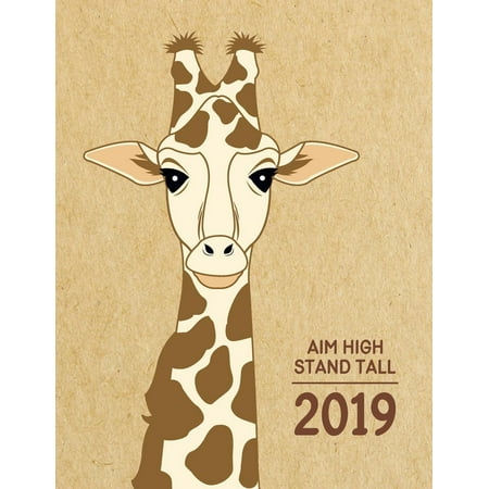 Aim High Stand Tall: Intentional Life Goals Planner with Trackers and Inspiration for a Kick Ass 2019 (Large Size) (Best Breastfeeding Tracker App 2019)