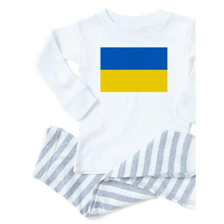

CafePress - Flag Of Ukraine Pajamas - Toddler Long Sleeve Pajama set