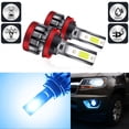 thumbnail image 3 of Faro Led Azul Hielo Para Coche 8000K Luz Antiniebla Azul Hielo Brillante Luz Diurna Impermeable Speravity VI012107-04, 3 of 6