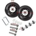 thumbnail image 4 of Suitcase Luggage Wheel Replacement Kit Rubber Universal Wheels Swivel Caster BearingTool(OD:80 W:24, 4 of 5