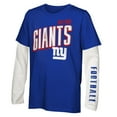 thumbnail image 4 of Youth Outerstuff New York Giants The Mix Combo T-Shirt Set, 4 of 4