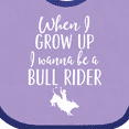 thumbnail image 4 of Inktastic Future Bull Rider Rodeo Boys Baby Bib, 4 of 4