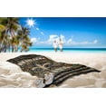 thumbnail image 2 of Toalla de playa Northwest New Orleans Saints 76x152 cm a rayas, 2 of 3
