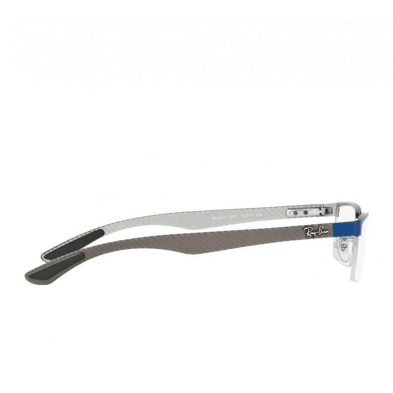 Ray-Ban 2891 Blue Black Rectangular Carbon Fibre Eyeglasses Frames - Walmart.com