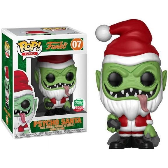 POP! Funko Psycho Santa (Green Version) Vinyl Figure [12 Days of Christmas]