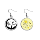 thumbnail image 1 of Nueva York USA libertad silueta Pendiente Sol Flor Pendiente Joyas Moda Unbranded M, 1 of 3