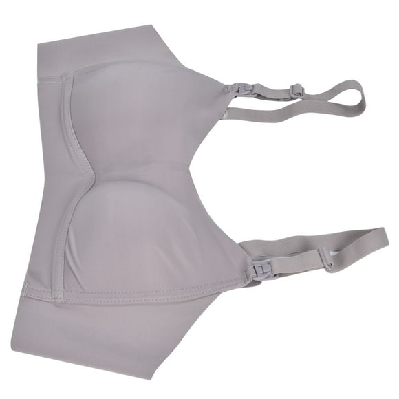 Breastfeeding , Nursing Seamless Breathable Full Cup With Front Opening Buckle For Postpartum Feeding For Breastfeeding Purple