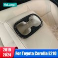 thumbnail image 2 of Soporte para vasos para asiento trasero de coche, cubierta embellecedora de marcos para Toyota Corolla E210 2019 2020 2021 2022 2023 2024, accesorios híbridos, 2 of 5
