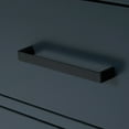 thumbnail image 3 of Ariel Hepburn 30 In. Oval Sink Bathroom Vanity With Carrara White Quartz Countertop 1.5 Edge In Midnight Blue, 3 of 9