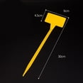 thumbnail image 1 of Lefu 10pcs Upturned Plant Tags Markers Nursery Tray Garden Labels Stick Tools, 1 of 7