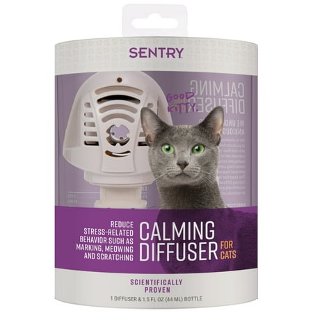 UPC: 0073091053248 | SENTRY Calming Behavior Diffuser for Cats and Kittens  30-Day Release Plug-in