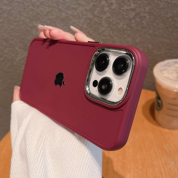 TPU Protección Ocular Galvanizada Suave Funda Para iPhone 14 13 12 11 Pro Max A Prueba De Golpes