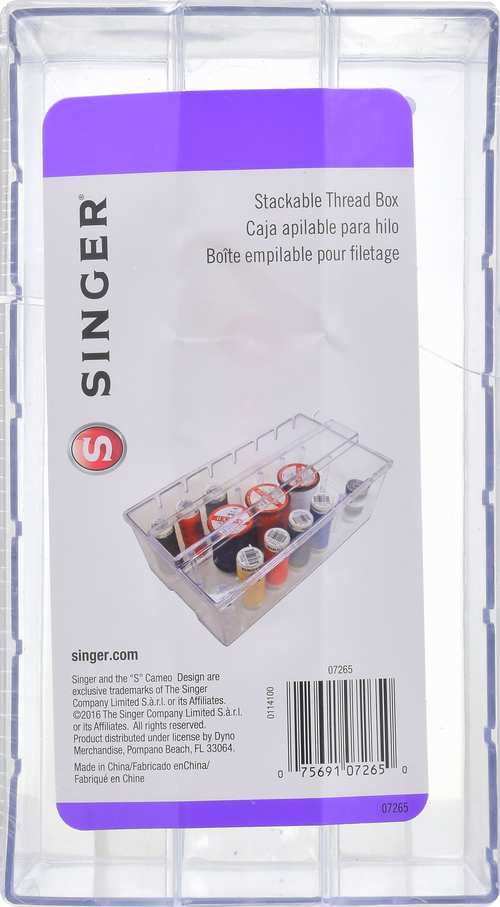 Singer Clear Plastic Thread Box - Walmart.com