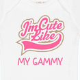 thumbnail image 4 of Inktastic Cute Like My Gammy Girls Baby Bodysuit, 4 of 5
