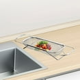 thumbnail image 1 of Escurridor de fregadero, cesta de drenaje, utensilios, herramientas, estante de almacenamiento expandible para el hogar, la cocina, el desagüe, las 31 cm x 13 cm x 65 cm, 1 of 8