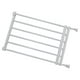 thumbnail image 2 of Puerta extensible, puerta retráctil para perros, barrera para escaleras, valla para cachorros 56to100cmx36cm blanco, 2 of 7