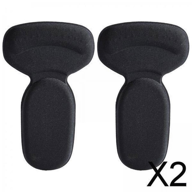 2x 2 Uds. Almohadillas para Talón en Forma de T, Forro para Talón, Fácil de Usar, Almohadillas para Talón Alto, Protectores de Talón Antidesgaste para 2 piezas