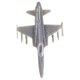 thumbnail image 2 of 1:144 Scale 4D Puzzles Fighter, modelo de simulación de colección de juguetes, aviones modernos, kits de aviones para , regalos de cumpleaños F20 Hugo Portador de juguetes, 2 of 8