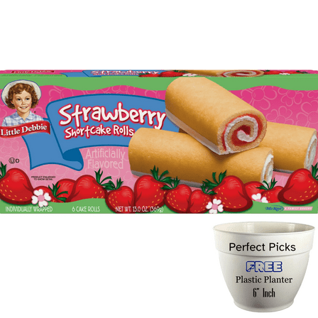 Little Debbie Strawberry Shortcake Rolls, 13 oz (6 count)