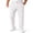 White, variant on COOFANDY Men' Chinos Pant Elastic Waist Trousers Slim Fit Casual Business Dress Pants Pull On Golf Pants