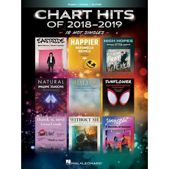 Pre-Owned Chart Hits of 2018-2019: 18 Hot Singles (Paperback) 1540047180 9781540047182