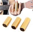 thumbnail image 1 of Minkissy Guitar Slide Bars Golden for Jazz Guitarists 1Pack, 1 of 8