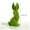 C2, variant on Cadancy 8.66-Inch Easter Flocked Bunny Figurine, Mossy Green Faux Velvet Rabbit Statue for Desktop & Party Decor