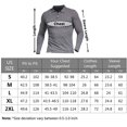 thumbnail image 5 of Polo Manches Longues Sport Golf T-Shirt Muscle Fit Coton Homme, 5 of 5