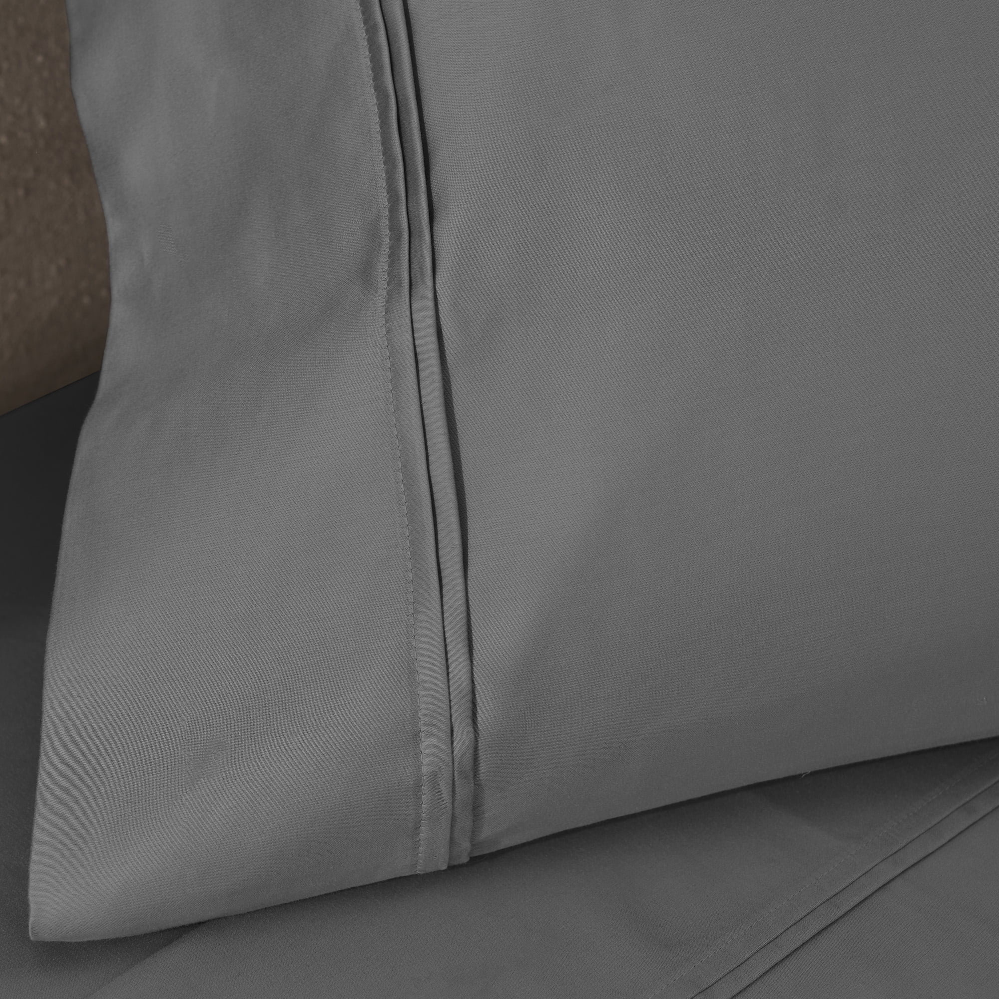 1200 Thread Count Egyptian Cotton Bedding Pillow Cases, 2PC Pillowcase Set by Impressions - King