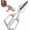 Sliver, variant on Stainless Steel Kitchen Shears for Chicken Bones Meat Fish VegetablesGold
