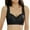 Black, variant on Women's Comfortable Large Chest Small Underwear Thin No Steel Ring Large Size Bra Shrink Bra Bras for Women 36c Padded Bra No Underwire Sports Brawls for Women plus Size Compression Bra