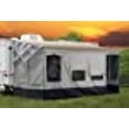thumbnail image 3 of Carefree RV Awning Enclosure 291800 Vacation R; For Vertical Arm Awnings With 18-19 Foot Length; Tent Material; Gray With Dark Trim; Rafter Mount; Does Not Mount To Awning Canopy, 3 of 3
