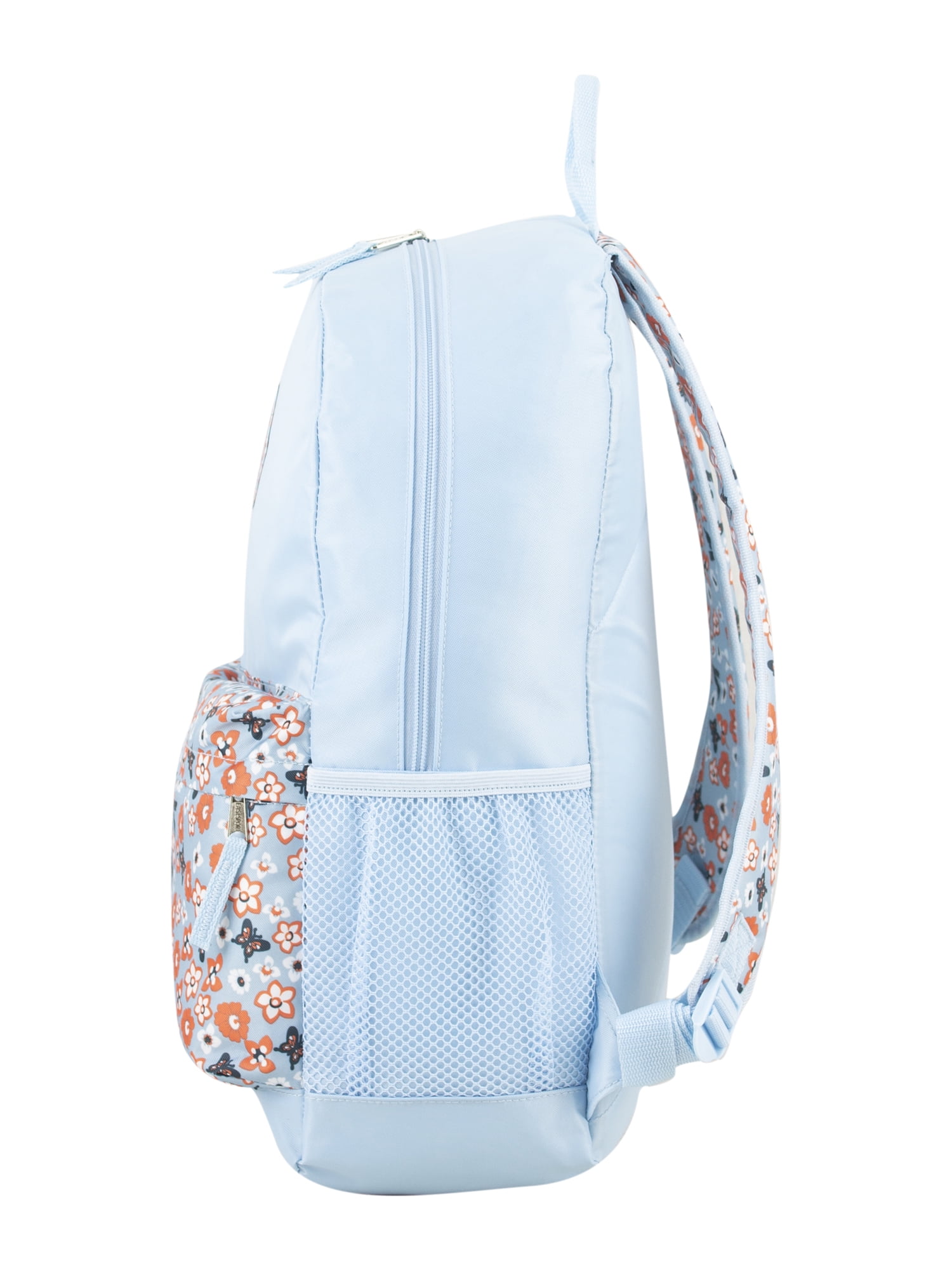Eastsport Classic Dome Backpack with Matching Pencil Case, Butterfly Flowers