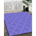 thumbnail image 3 of Ahgly Company Machine Washable Indoor Rectangle Transitional Purple Mimosa Purple Area Rugs, 2' x 4', 3 of 7