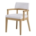 thumbnail image 1 of Silla Acme Kasem de Madera/Tela con Patas Cónicas en Gorge y Oak, 1 of 5