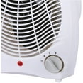 Brentwood HF304BK 1500W 5000 BTU Portable Electric Space Heater and