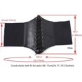 thumbnail image 6 of GHSOHS Wide Leather Belts for Women Vintage Waistband Court Style Extra Wide Elastic Tied Lace-up Belts Stretch Elastic Girdle Waist Belt for Dresses Shirt Red, 6 of 6