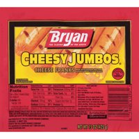 Bryan® Cheesy Jumbos® Cheese Franks, 8 Count
